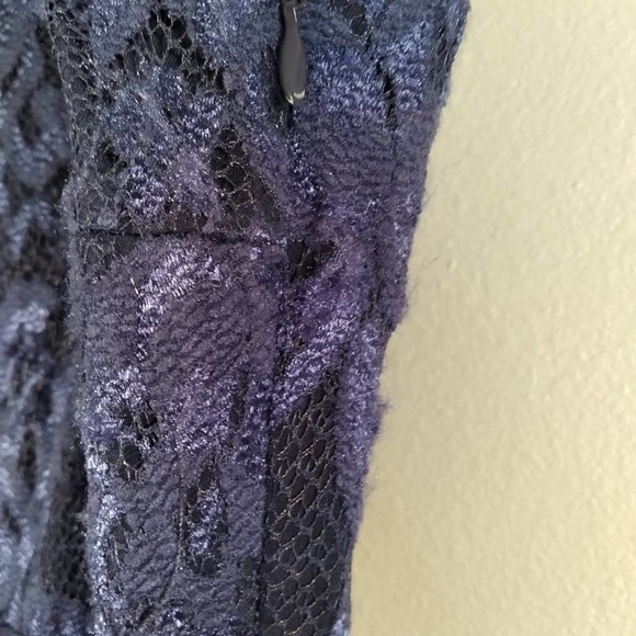 Lord and Taylor Jax Lace Panel Tiered Dress Size 12 - Picture 3 of 15